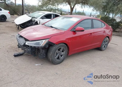 2019 Hyundai Elantra Sel z USA, uszkodzony, nr VIN 5NPD84LF0KH464915
